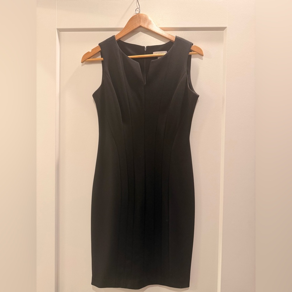 Calvin Klein Black Midi Dress